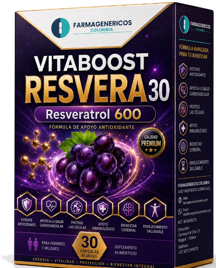 Vitaboost Resvera · Resveratrol 600
